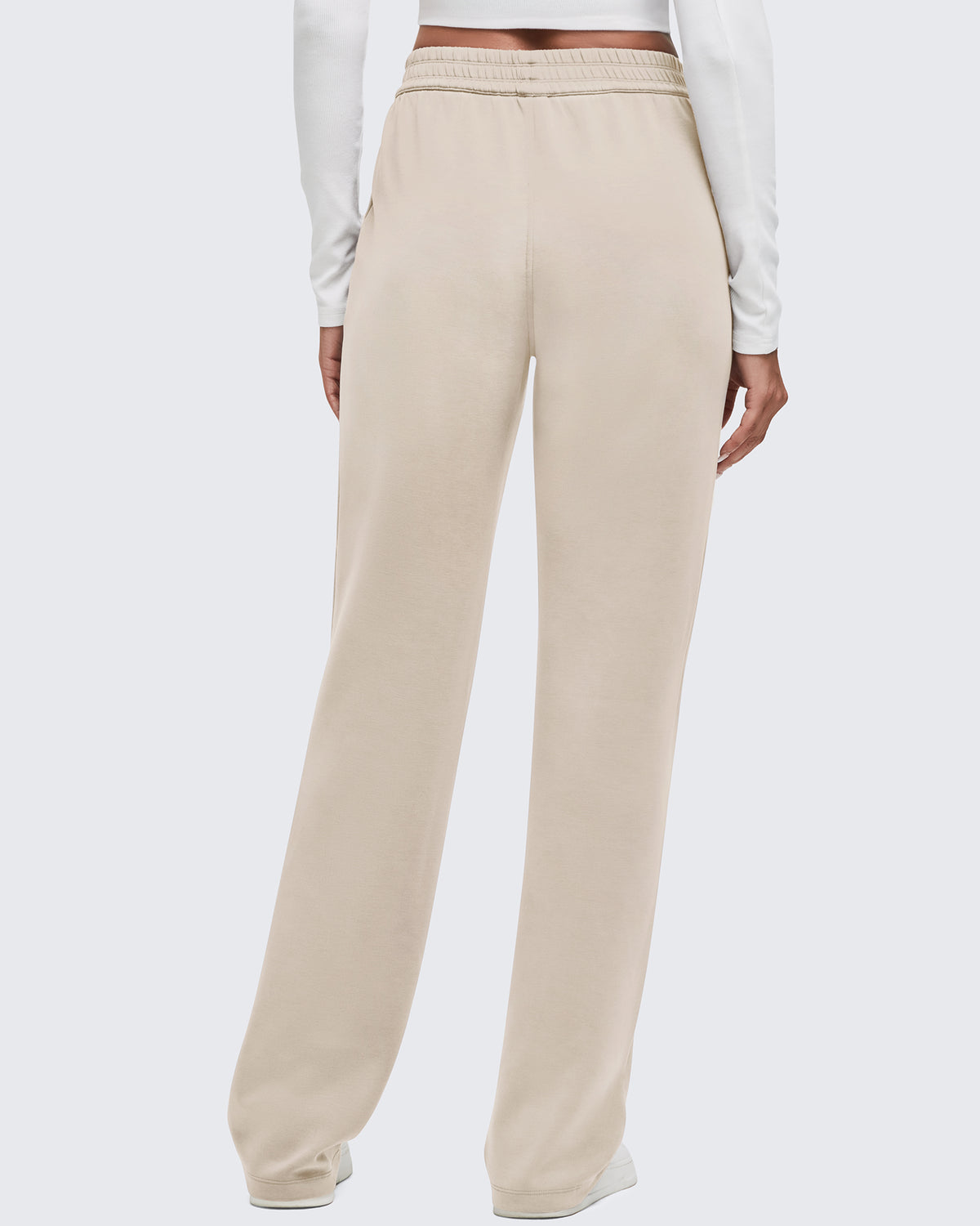 Smoofit Elastic-Waist Wide Leg Sweatpants Tall - G4Free
