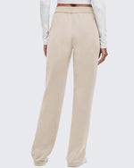Smoofit Elastic-Waist Wide Leg Sweatpants Tall - G4Free