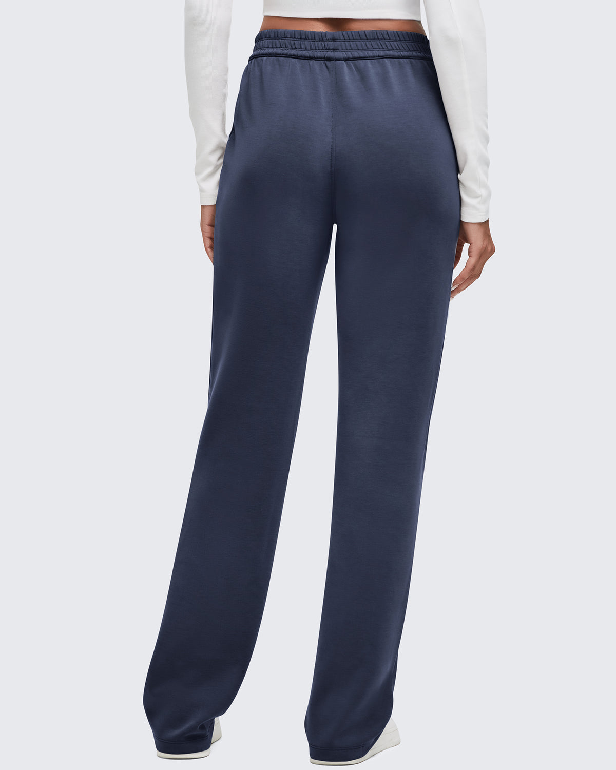 Smoofit Elastic-Waist Wide Leg Sweatpants Tall - G4Free
