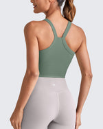 BareFeel Racerback Cropped Sports Bra - G4Free