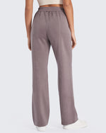 Smoofit Mid-Waist Wide Leg Sweatpants Short