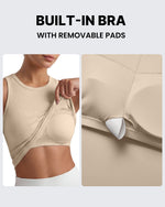 G4Free Slim Fit Racerback Ribbed Tank