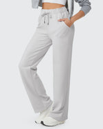 EverGoing Loose Fleece Lined Drawstring Casual Pants - G4Free