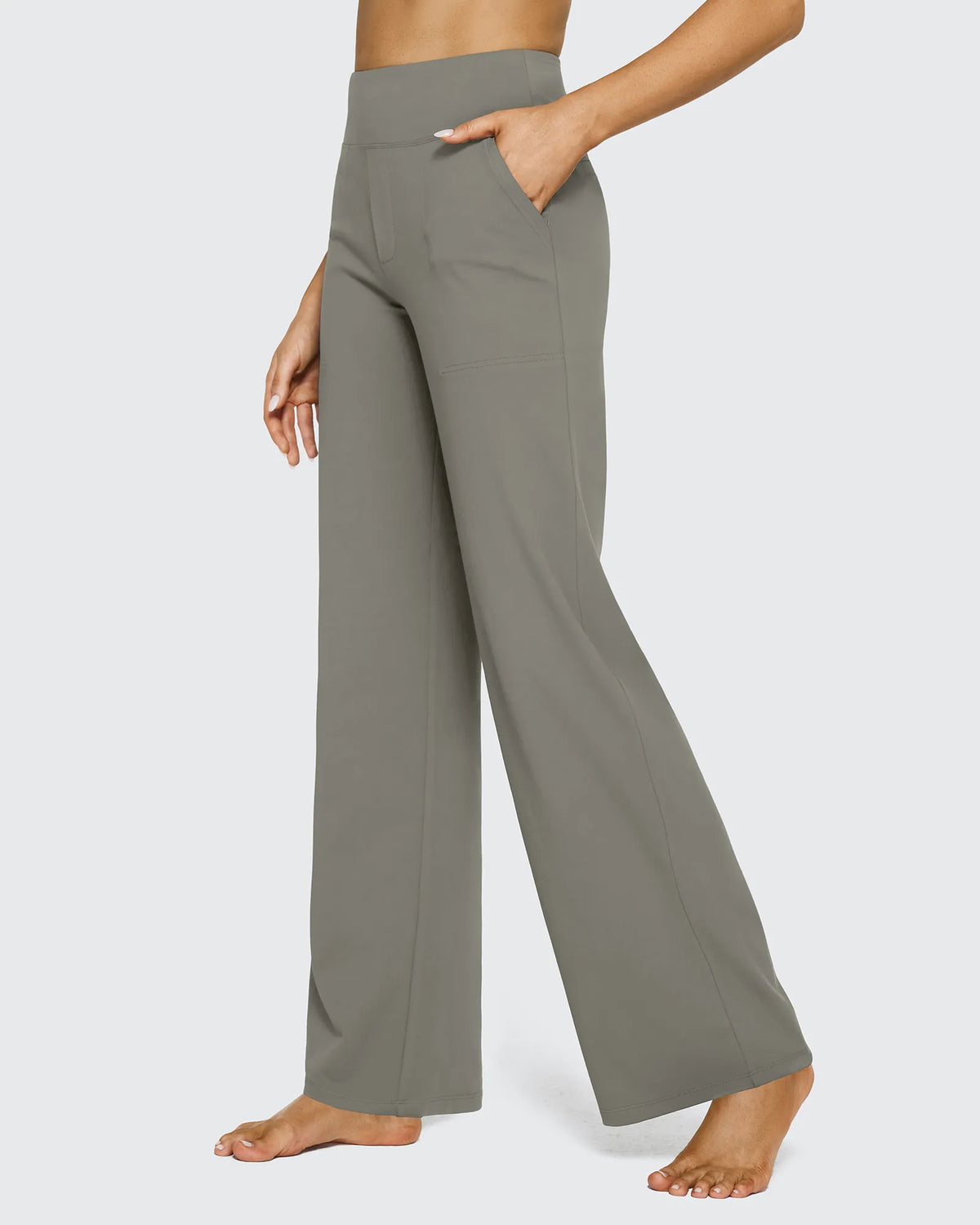 EverGoing Loose High-Waist Business Casual Pants 29'' - G4Free