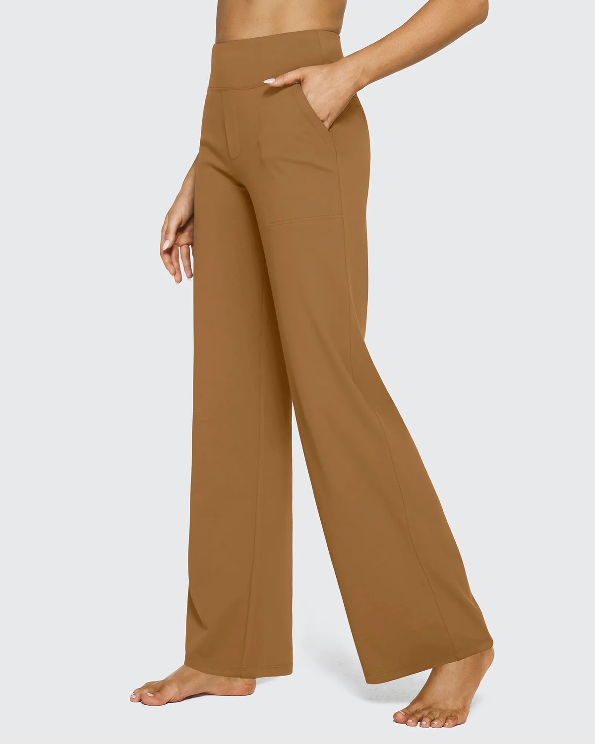 EverGoing Loose High-Waist Business Casual Pants 29'' - G4Free