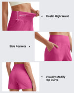 Ribbed Mid-Rise Seamless Work Shorts - G4Free