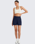 ShiftReady High-Rise Pleated Work Shorts 5'' - G4Free