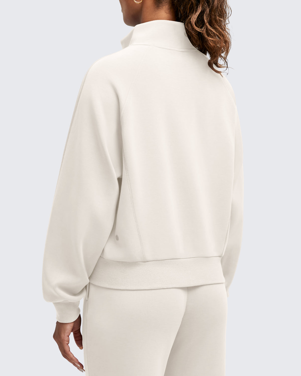 Smoofit Mock Neck Zip Up Pockets Jackets
