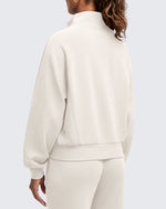 Smoofit Mock Neck Zip Up Pockets Jackets