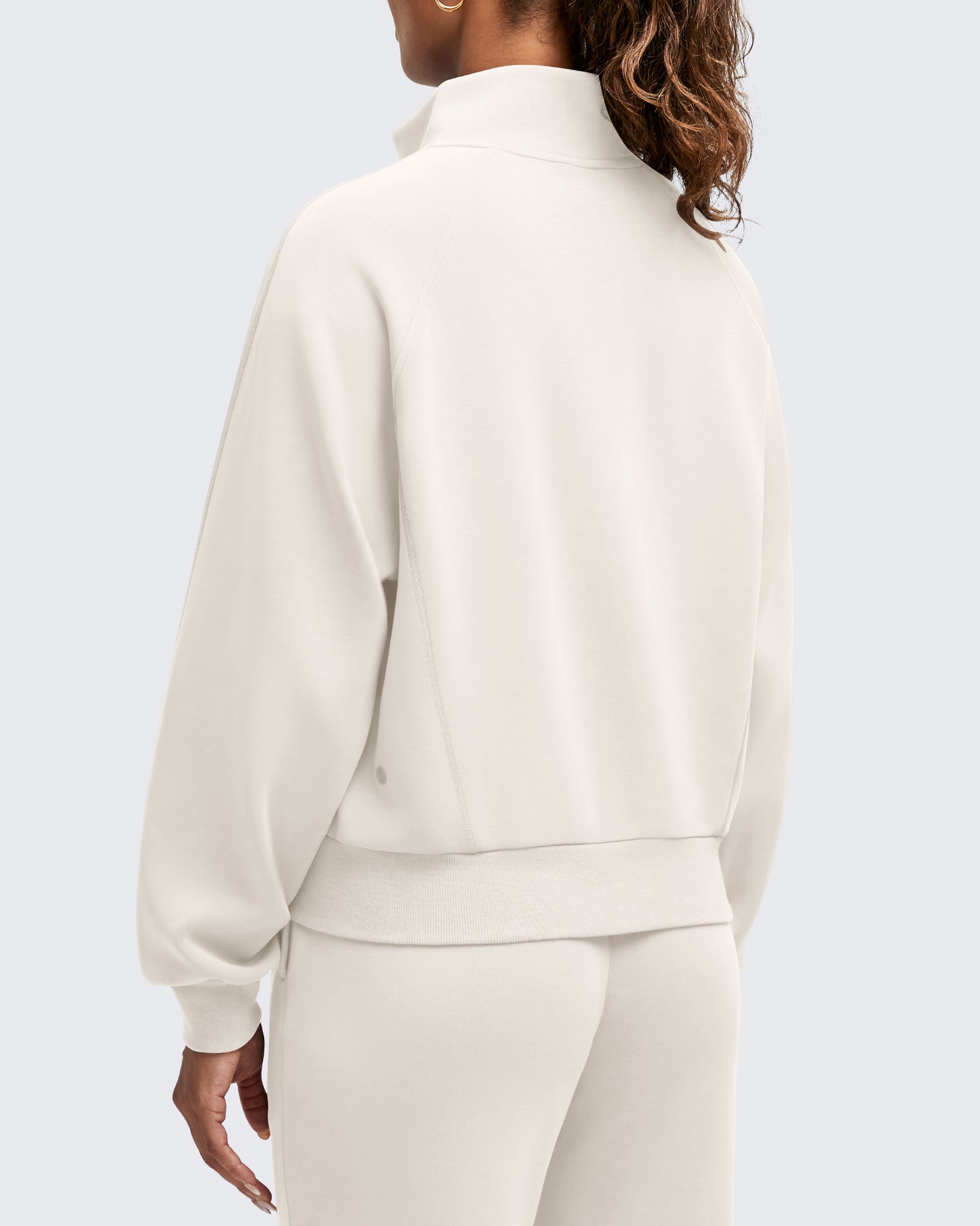 Smoofit Mock Neck Zip Up Pockets Jackets