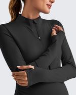 UPF 50+ Half Zip Sun Maternity Shirts - G4Free