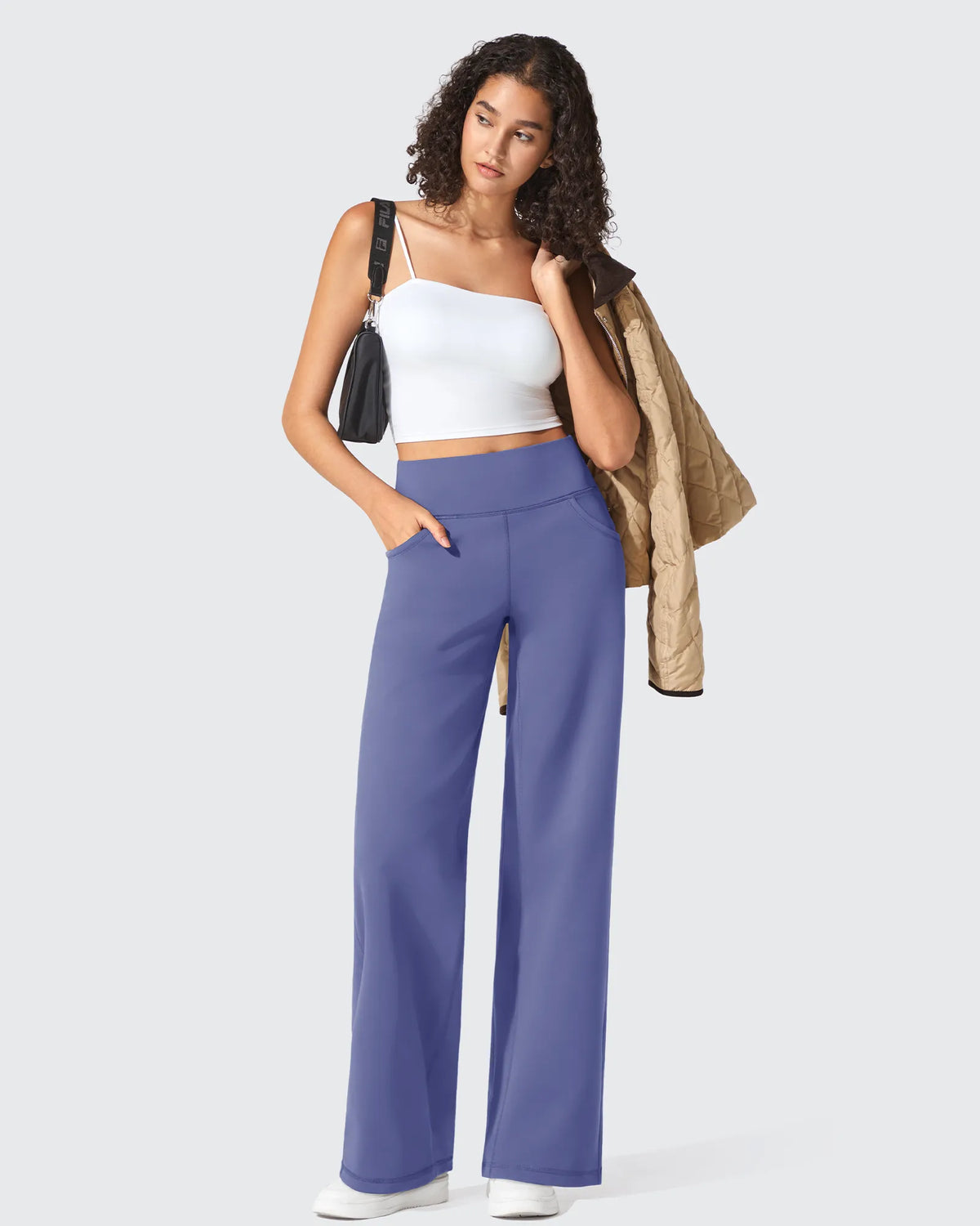 BareFeel Seamless High-Waist Dressy Pants Petite - G4Free