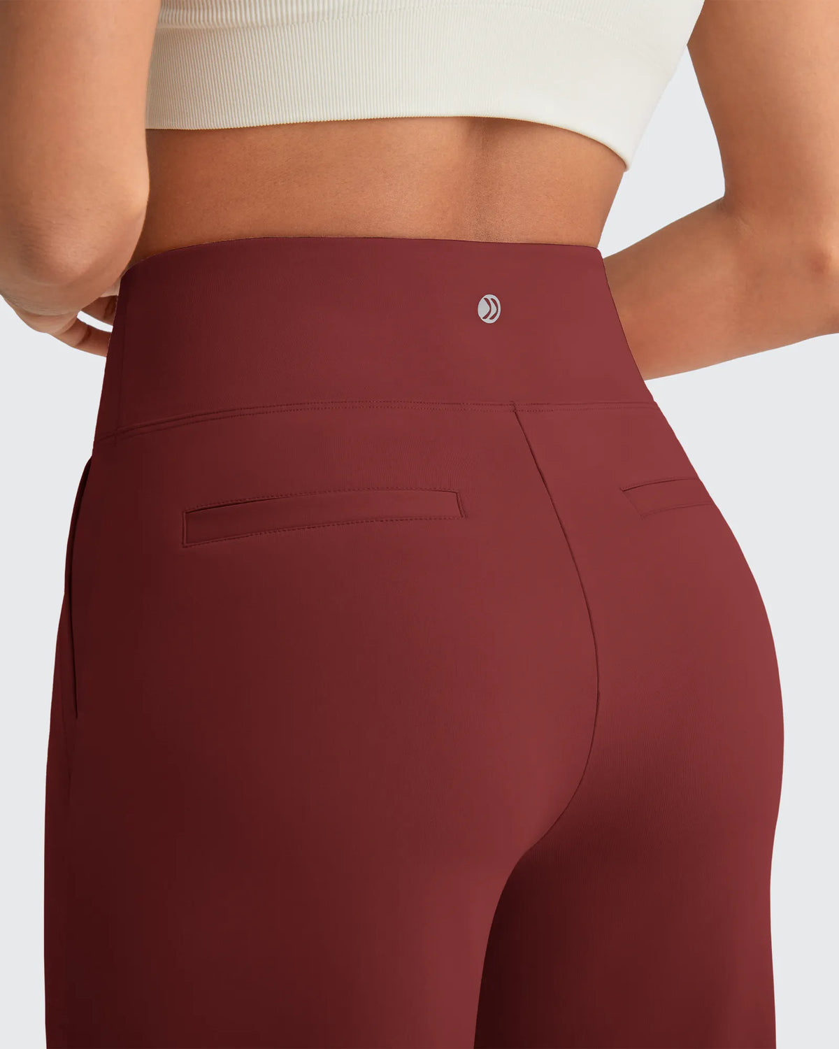 EverGoing High Waist Stretch Dressy Cropped Pants Regular - G4Free