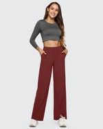 EverGoing Loose High-Waist Business Casual Pants 29'' - G4Free
