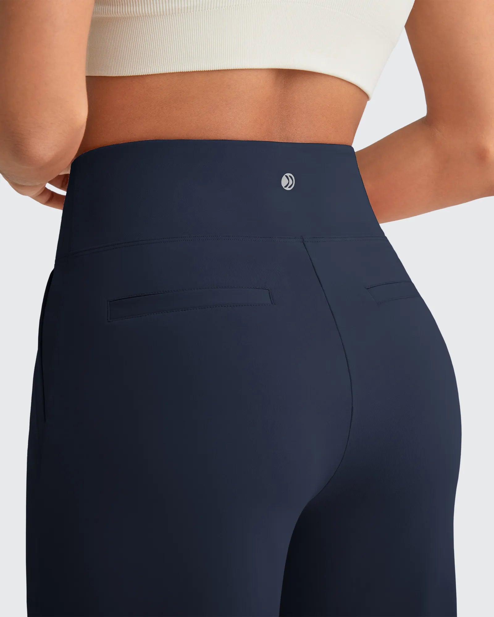 EverGoing High Waist Stretch Dressy Cropped Pants Regular - G4Free