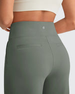 EverGoing High Waist Stretch Dressy Cropped Pants Petite - G4Free