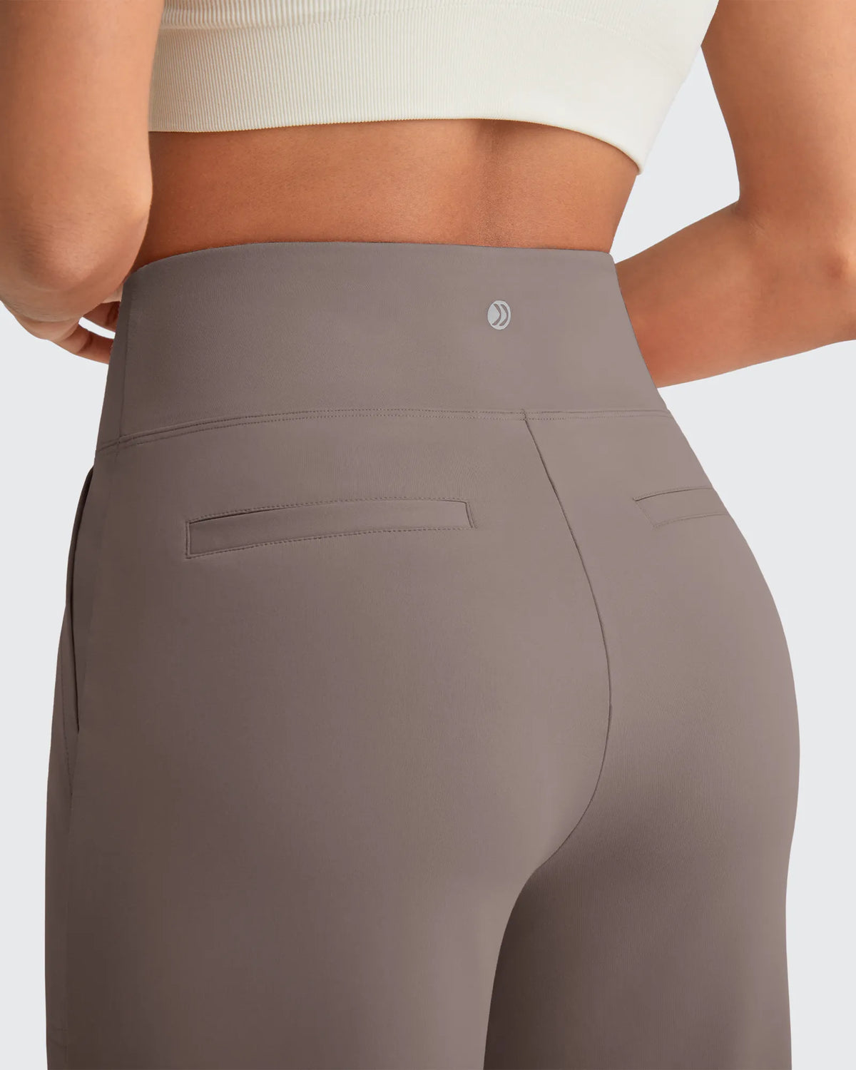 EverGoing High Waist Stretch Dressy Cropped Pants Regular - G4Free