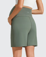 EverGoing Pockets Drawstring Over The Belly Pregnancy Shorts