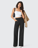 BareFeel Seamless High-Waist Dressy Pants Petite - G4Free