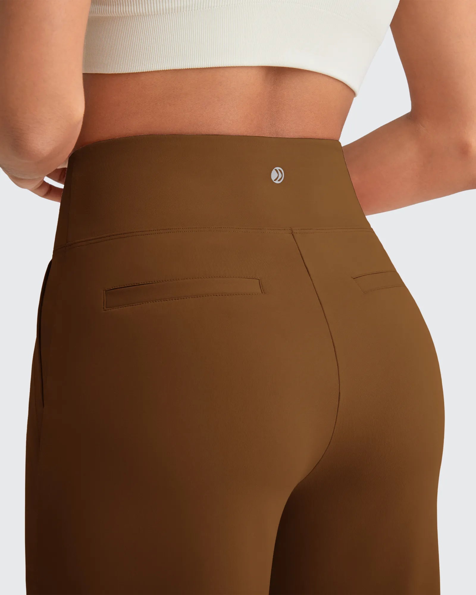 EverGoing High Waist Stretch Dressy Cropped Pants Regular - G4Free