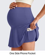 BareFeel One Pocket Maternity Tennis Skirt - G4Free