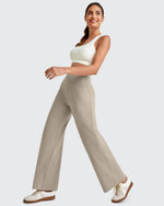 EverGoing High Waist Stretch Dressy Cropped Pants Tall - G4Free
