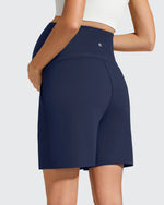 EverGoing Pockets Drawstring Over The Belly Pregnancy Shorts