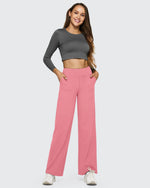 EverGoing Loose High-Waist Business Casual Pants 33'' - G4Free