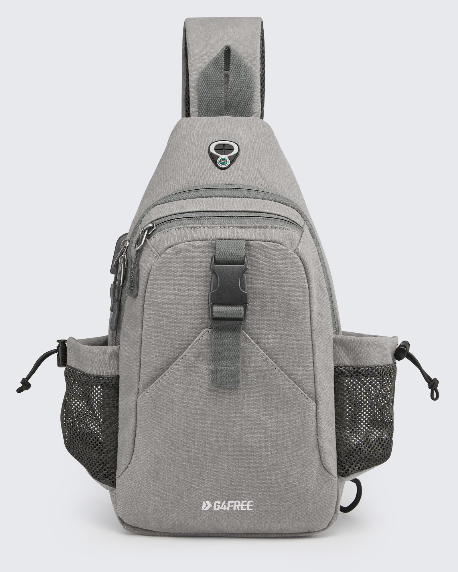 G4Free Bolso bandolera de lona antirrobo con puerto USB