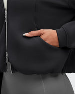 Smoofit Two-Way Full Zip Modal Hoodie Jackets