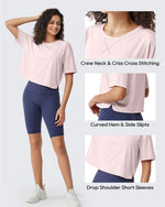 G4Free UPF 50+ Quick Dry Boxy Crop Tee