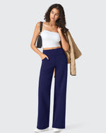 BareFeel Seamless High-Waist Dressy Pants Petite - G4Free
