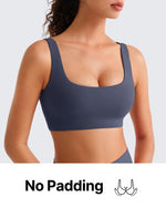 G4Free BareFeel Square Neck Sports Bra – Non Padded U Back