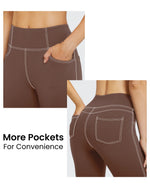 EverGoing Stretchy High-Waisted Multiple Flare Work Pants - G4Free