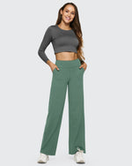 EverGoing Loose High-Waist Business Casual Pants 33'' - G4Free