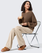 EverGoing Fleece Lined High-Waisted Dressy Pants - G4Free