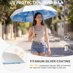 G4Free Mini Travel Umbrella UPF 50+