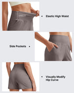 Ribbed Mid-Rise Seamless Work Shorts - G4Free