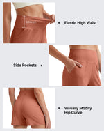 Ribbed Mid-Rise Seamless Work Shorts - G4Free