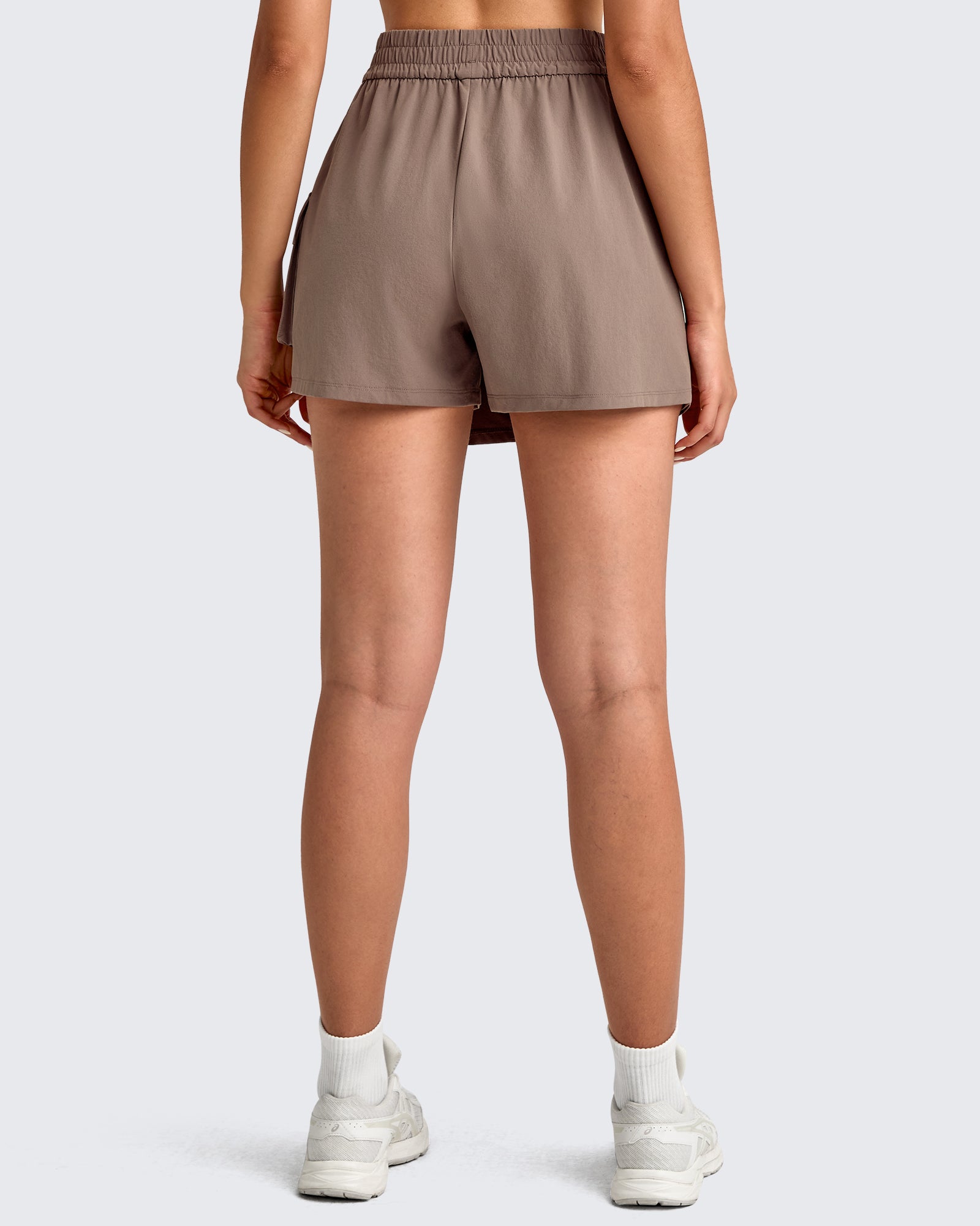 2 in 1 Elastic Waist Tennis Skorts - G4Free