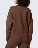 Smoofit Crewneck Pullover Loose Sweatshirts - G4Free