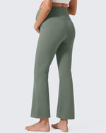 G4Free EverGoing Maternity Flare Leggings with Pockets – Over the Belly 25''