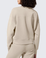 Smoofit Crewneck Pullover Loose Sweatshirts - G4Free