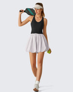 G4Free BareFeel Racerback Tank Top with Removable Padded Bra