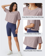 G4Free UPF 50+ Quick Dry Boxy Crop Tee