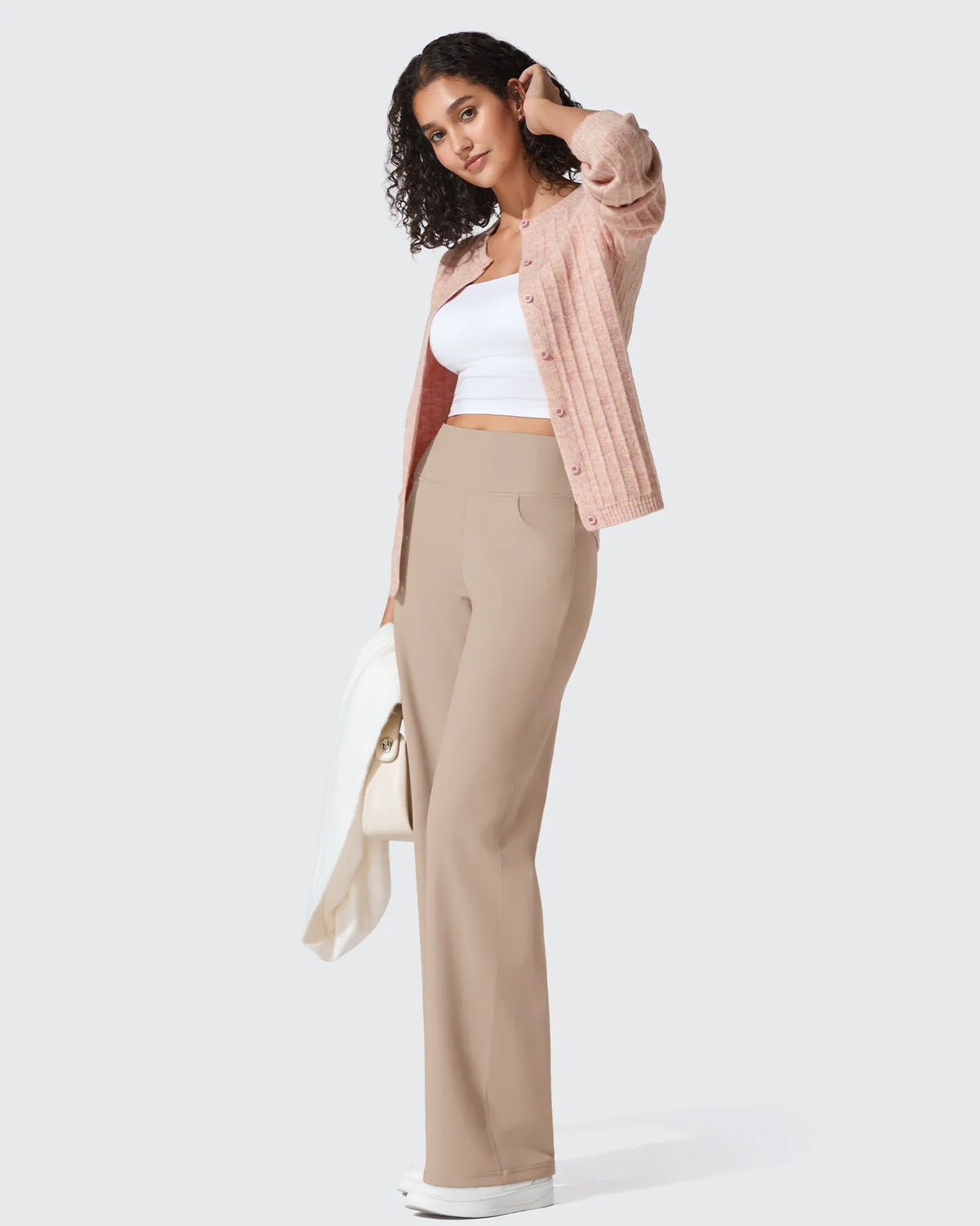 BareFeel Seamless High-Waist Dressy Pants Tall - G4Free