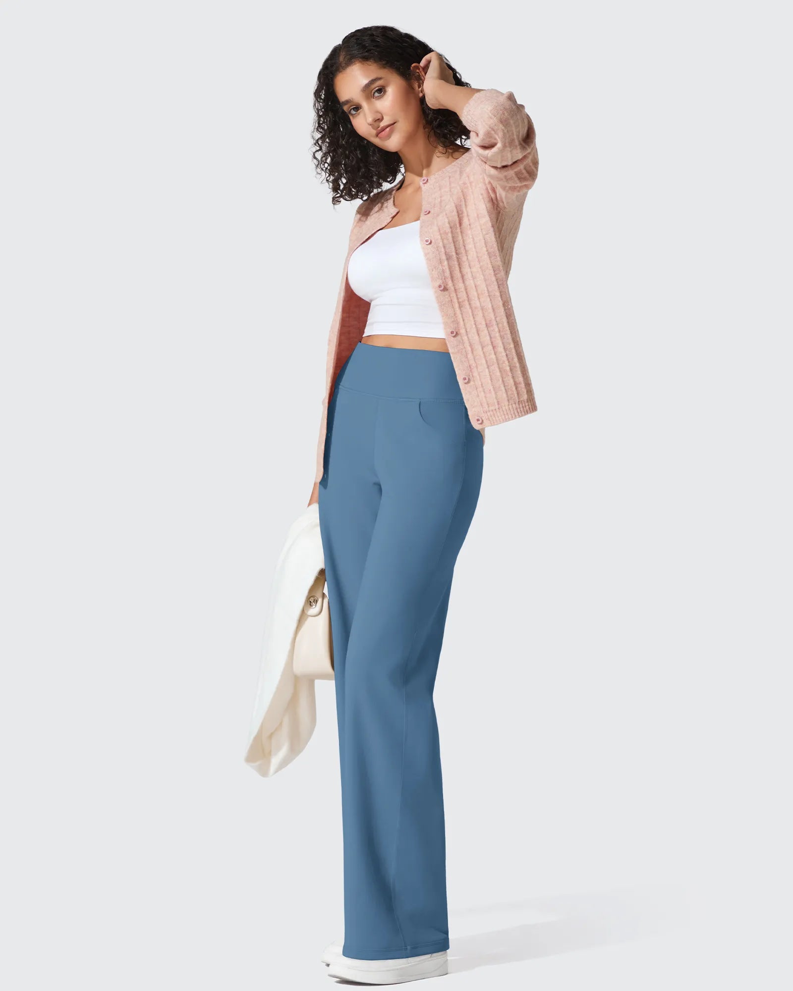 BareFeel Seamless High-Waist Dressy Pants Tall - G4Free