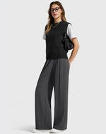 ShiftReady High Waisted Dressy Casual Trousers
