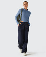 Lightbreeze UPF 50+ Sun Thumbholes Quater Zip Shirts