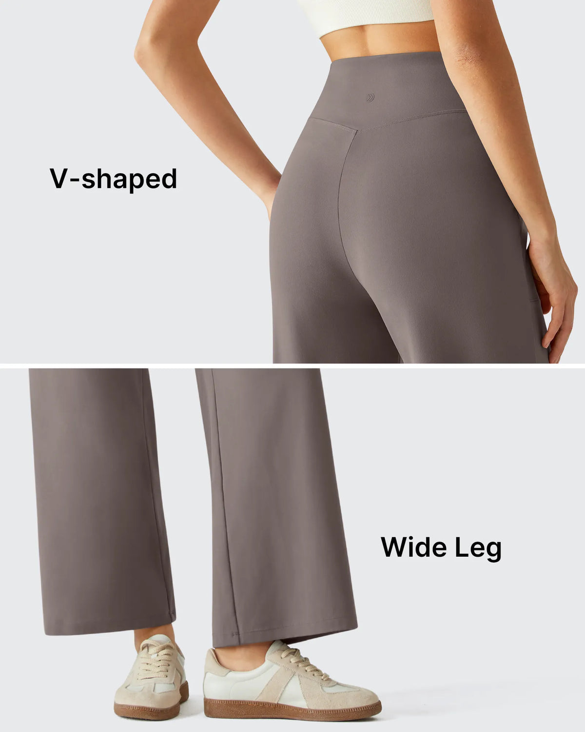 BareFeel High Stretch Ankle Wide Leg Yoga Pants